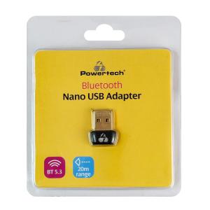 POWERTECH USB Bluetooth 5.3 αντάπτορας PT-1451 με εμβέλεια έως 20m | eLabstore.gr POWERTECH USB Bluetooth 5.3 αντάπτορας PT-1451 με εμβέλεια έως 20m | Δικτυακά | elabstore.gr