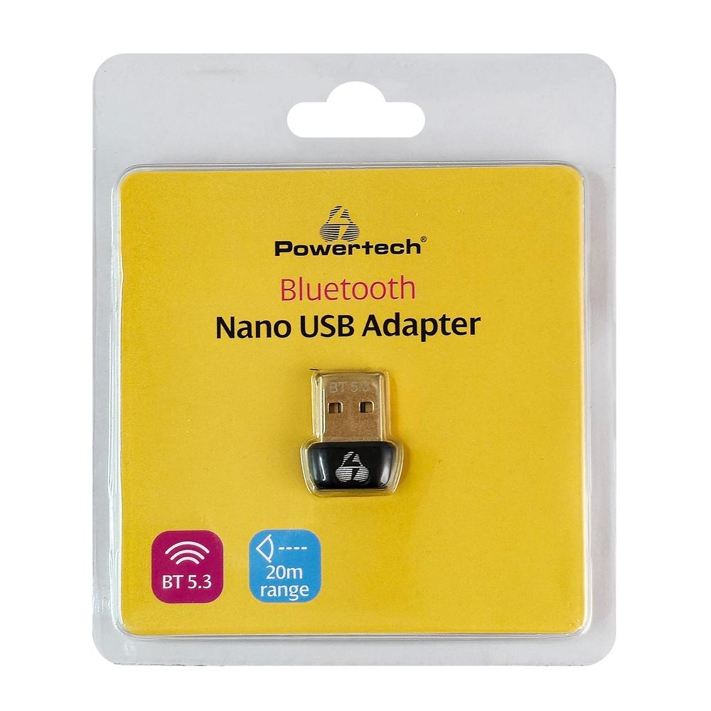 POWERTECH USB Bluetooth 5.3 αντάπτορας PT-1451 με εμβέλεια έως 20m | eLabstore.gr POWERTECH USB Bluetooth 5.3 αντάπτορας PT-1451 με εμβέλεια έως 20m | Δικτυακά | elabstore.gr