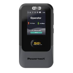 POWERTECH 5G mobile router PT-1512, WiFi 6, AX900 dual band, 4000mAh | Δικτυακά | elabstore.gr