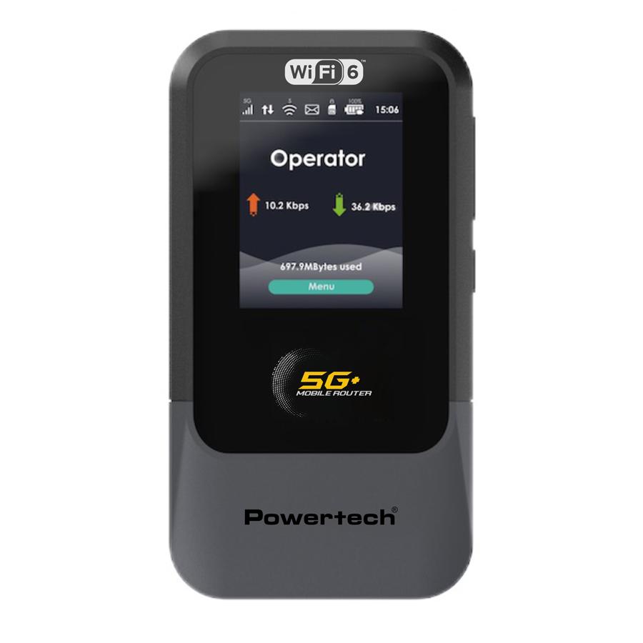 POWERTECH 5G mobile router PT-1512, WiFi 6, AX900 dual band, 4000mAh | eLabstore.gr POWERTECH 5G mobile router PT-1512, WiFi 6, AX900 dual band, 4000mAh | Δικτυακά | elabstore.gr