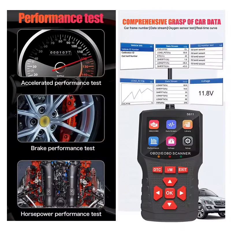 NOYAFA διαγνωστικό αυτοκινήτου OBD II/EOBD S611 | eLabstore.gr NOYAFA διαγνωστικό αυτοκινήτου OBD II/EOBD S611 | Gadgets - Αξεσουάρ | elabstore.gr