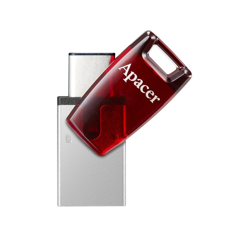 USB Stick Apacer AH180 64GB USB 3.2 Gen 1/USB-C Κόκκινο | eLabstore.gr USB Stick Apacer AH180 64GB USB 3.2 Gen 1/USB-C Κόκκινο | Αποθήκευση | elabstore.gr
