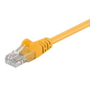 GOOBAY καλώδιο δικτύου 68356, CAT 5e U/UTP, CCA, 2m, κίτρινο | Καλώδια - Αντάπτορες | elabstore.gr