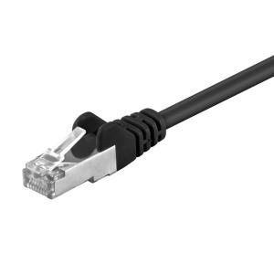 GOOBAY καλώδιο δικτύου 68658, CAT 5e F/UTP, CCA, 100MHz, 2m, μαύρο | Καλώδια - Αντάπτορες | elabstore.gr