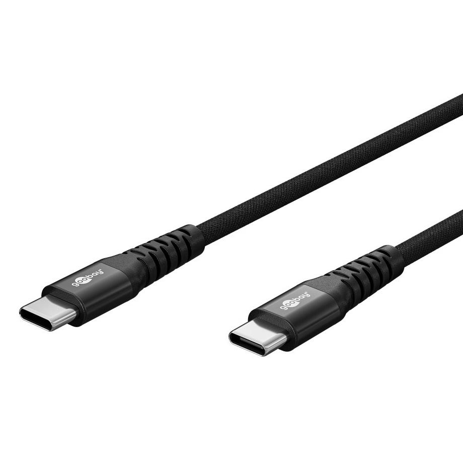 GOOBAY καλώδιο USB-C 73954, 60W, 480Mbps, 2m, μαύρο | eLabstore.gr GOOBAY καλώδιο USB-C 73954, 60W, 480Mbps, 2m, μαύρο | Καλώδια - Αντάπτορες | elabstore.gr