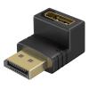 GOOBAY αντάπτορας DisplayPort 77130, 8K/144Hz, γωνιακός, μαύρος | Καλώδια - Αντάπτορες | elabstore.gr
