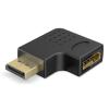 GOOBAY αντάπτορας DisplayPort 77131, 8K/144Hz, γωνιακός, μαύρος | Καλώδια - Αντάπτορες | elabstore.gr