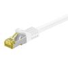 GOOBAY καλώδιο δικτύου 91091, CAT 7 S/FTP, copper, 500MHz, 1m, λευκό | Καλώδια - Αντάπτορες | elabstore.gr