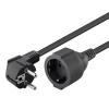 GOOBAY μπαλαντέζα προέκταση ρεύματος 93094, schuko, 3x 1.5mm², 5m, μαύρη | Τροφοδοσία Ρεύματος | elabstore.gr