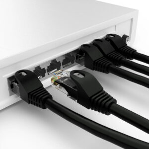 POWERTECH καλώδιο δικτύου CAB-N412, Cat 6 U/UTP, CCA, 250Hz, 50m, μαύρο | Καλώδια - Αντάπτορες | elabstore.gr