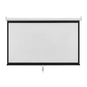 BRATECK οθόνη προβολής projector τοίχου/οροφής ESBA100, 221x124cm, 16:9/100", πτυσσόμενη | Εικόνα & Ήχος | elabstore.gr