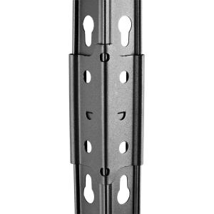 HOME USE μεταλλική ραφιέρα HUH-0248 με 5 ράφια, 90x40x183cm, μαύρη | Αναλώσιμα - Είδη Γραφείου | elabstore.gr