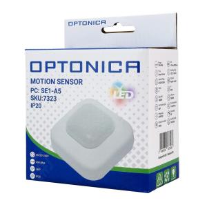 OPTONICA αισθητήρας κίνησης 7323, έως 20m, 360°, IP20, λευκός | Φωτισμός | elabstore.gr