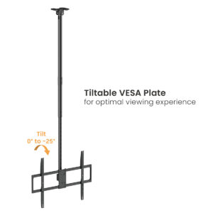 BRATECK βάση τηλεόρασης οροφής PLB-CE1568XL, 50-100", έως 80kg, heavy duty | eLabstore.gr BRATECK βάση τηλεόρασης οροφής PLB-CE1568XL, 50-100", έως 80kg, heavy duty | Εικόνα & Ήχος | elabstore.gr