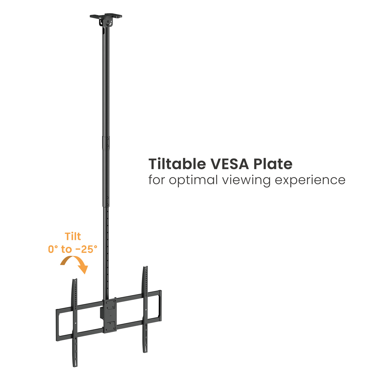 BRATECK βάση τηλεόρασης οροφής PLB-CE1568XL, 50-100", έως 80kg, heavy duty | eLabstore.gr BRATECK βάση τηλεόρασης οροφής PLB-CE1568XL, 50-100", έως 80kg, heavy duty | Εικόνα & Ήχος | elabstore.gr