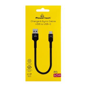 POWERTECH καλώδιο USB-C σε USB PTR-0166, 60W, 480Mbps, 25cm, μαύρο | eLabstore.gr POWERTECH καλώδιο USB-C σε USB PTR-0166, 60W, 480Mbps, 25cm, μαύρο | Καλώδια - Αντάπτορες | elabstore.gr
