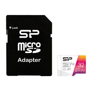 SILICON POWER κάρτα μνήμης microSDXC Elite, 32GB, C10 UHS-I U1 A1 V10 | Συνοδευτικά PC | elabstore.gr