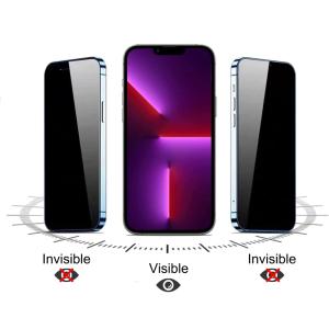 POWERTECH tempered glass Emery Private 5D TGC-0776 για iPhone 14 Pro Max, full glue | Αξεσουάρ κινητών | elabstore.gr