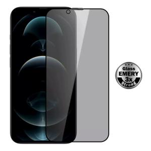 POWERTECH tempered glass Emery Private 5D TGC-0777 για iPhone 14 Plus, full glue | Αξεσουάρ κινητών | elabstore.gr