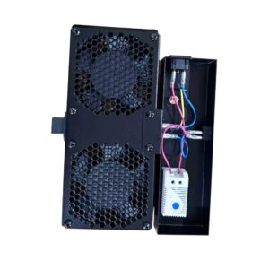 Μονάδα ψύξης 2 Ανεμιστήρων με Θερμοστάτη Power On TSFAN-S2 για Επιδαπέδια Καμπίνα 600x600mm | Επαγγελματικός Εξοπλισμός | elabstore.gr