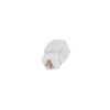 Βύσμα Keystone RJ45 CAT6A Power On KJ-C6A-U001W UTP Toolless Λευκό | Επαγγελματικός Εξοπλισμός | elabstore.gr