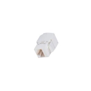 Βύσμα Keystone RJ45 CAT6A Power On KJ-C6A-U001W UTP Toolless Λευκό | Επαγγελματικός Εξοπλισμός | elabstore.gr
