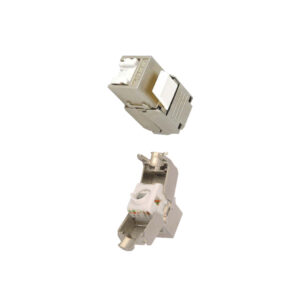 Βύσμα Keystone RJ45 CAT6A Power On KJ-C6A-F001-S FTP Toolless με καπάκι προστασίας | Επαγγελματικός Εξοπλισμός | elabstore.gr