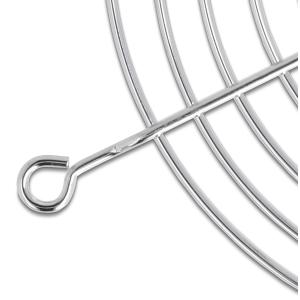 DELOCK σχάρα για 80mm ανεμιστήρα 67306, μεταλλική, ασημί | PC & Αναβάθμιση | elabstore.gr