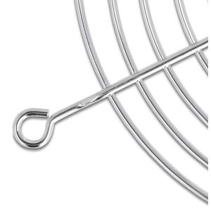 DELOCK σχάρα για 120mm ανεμιστήρα 67308, μεταλλική, ασημί | PC & Αναβάθμιση | elabstore.gr