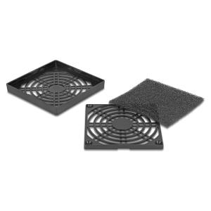 DELOCK σχάρα για 80mm ανεμιστήρα 67311 με φίλτρο σκόνης, πλαστική, μαύρη | PC & Αναβάθμιση | elabstore.gr