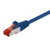 GOOBAY καλώδιο δικτύου 68268, CAT 6 S/FTP, copper, 250MHz, 2m, μπλε | Καλώδια - Αντάπτορες | elabstore.gr