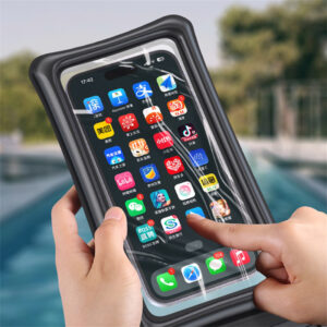 USAMS αδιάβροχη θήκη smartphone US-YD011, έως 7", IPX8, λευκή | Αξεσουάρ κινητών | elabstore.gr