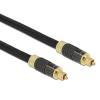 DELOCK καλώδιο ήχου Toslink 86594, gold plated, 3m, μαύρο | Καλώδια - Αντάπτορες | elabstore.gr