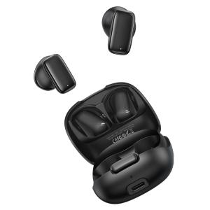 USAMS earphones με θήκη φόρτισης ID25, TWS, Φ13mm, 30/230mAh, μαύρα | Αξεσουάρ κινητών | elabstore.gr