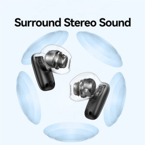 USAMS earphones με θήκη φόρτισης ID25, TWS, Φ13mm, 30/230mAh, λευκά | Αξεσουάρ κινητών | elabstore.gr