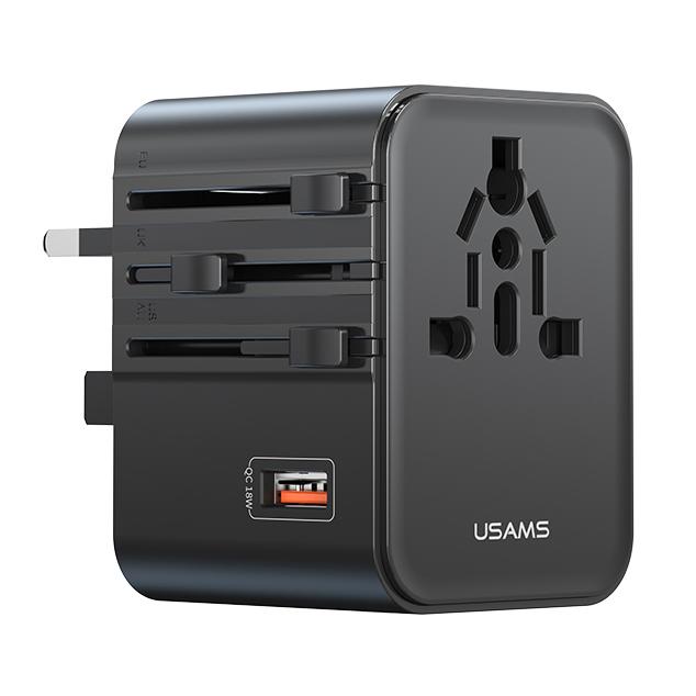 USAMS φορτιστής/αντάπτορας πρίζας CC309, USB & 2x USB-C, universal, 25W, μαύρος | eLabstore.gr USAMS φορτιστής/αντάπτορας πρίζας CC309, USB & 2x USB-C, universal, 25W, μαύρος | Αξεσουάρ κινητών | elabstore.gr