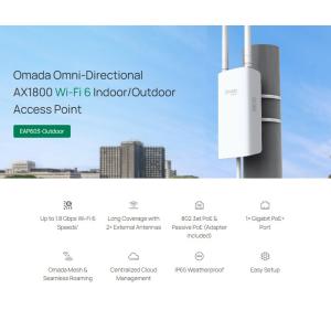 TP-LINK access point EAP603-Outdoor, WiFi 6, Mesh, AX1800, EU/1.0 | Δικτυακά | elabstore.gr