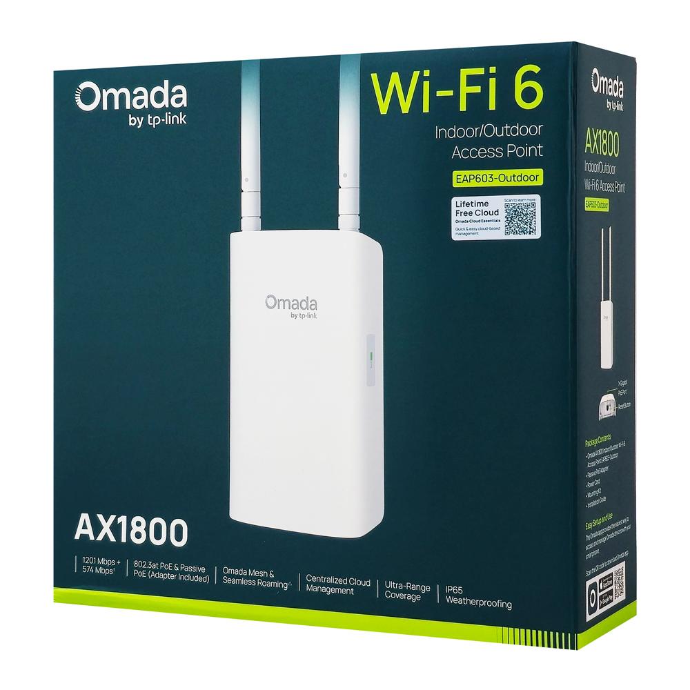 TP-LINK access point EAP603-Outdoor, WiFi 6, Mesh, AX1800, EU/1.0 | eLabstore.gr TP-LINK access point EAP603-Outdoor, WiFi 6, Mesh, AX1800, EU/1.0 - Image 6