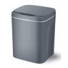 HOME USE κάδος απορριμμάτων HUH-0254 με φωτοκύτταρο, 10.5lt, γκρι | Οικιακός εξοπλισμός | elabstore.gr