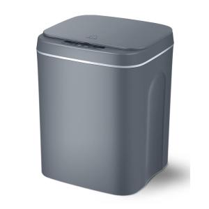 HOME USE κάδος απορριμμάτων HUH-0254 με φωτοκύτταρο, 10.5lt, γκρι | Οικιακός εξοπλισμός | elabstore.gr