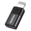 KAKUSIGA αντάπτορας Lightning σε USB-C KSC-1408, 480Mbps, 2A, μαύρος | Καλώδια - Αντάπτορες | elabstore.gr