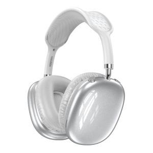 KAKUSIGA headphones KSC-1466, ασύρματα & ενσύρματα, micro SD, 40mm, 400mAh, ασημί | Αξεσουάρ κινητών | elabstore.gr