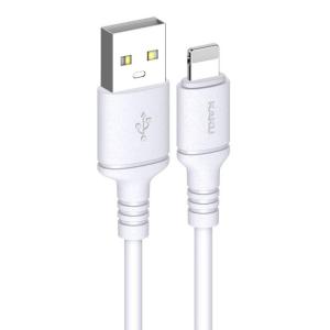 KAKUSIGA καλώδιο Lightning σε USB KSC-421, 2.8A, 480Mbps, 2m, λευκό | Καλώδια - Αντάπτορες | elabstore.gr
