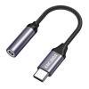 KAKUSIGA αντάπτορας USB-C σε 3.5mm KSC-428, γκρι | Καλώδια - Αντάπτορες | elabstore.gr
