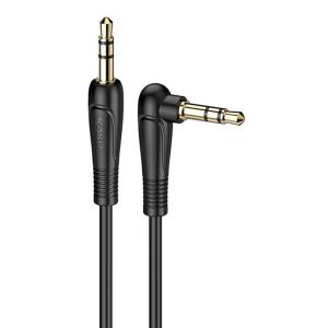 KAKUSIGA καλώδιο ήχου 3.5mm KSC-521, AUX, 90°, HiFi 1m, μαύρο | Καλώδια - Αντάπτορες | elabstore.gr