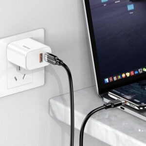 KAKUSIGA καλώδιο USB-C σε USB-C KSC-995, σιλικόνης, 100W, 480Mbps, 1m, λευκό | eLabstore.gr KAKUSIGA καλώδιο USB-C σε USB-C KSC-995, σιλικόνης, 100W, 480Mbps, 1m, λευκό | Καλώδια - Αντάπτορες | elabstore.gr