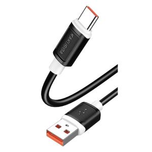 KAKUSIGA καλώδιο USB-C σε USB KSC-998, σιλικόνης, 5A, 480Mbps, 1m, μαύρο | Καλώδια - Αντάπτορες | elabstore.gr