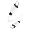KAKUSIGA καλώδιο USB-C σε USB-C KSC-998, σιλικόνης, 100W, 480Mbps, 1m, λευκό | Καλώδια - Αντάπτορες | elabstore.gr