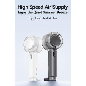 USAMS φορητός ανεμιστήρας LU01 με 5 ταχύτητες, 2000mAh, μαύρος | Ηλεκτρικές συσκευές | elabstore.gr