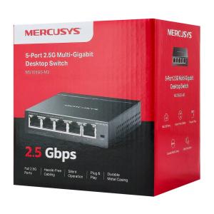 MERCUSYS desktop switch MS105GS-M2, 5x 2.5Gbps θύρες, UN/1.0 | eLabstore.gr MERCUSYS desktop switch MS105GS-M2, 5x 2.5Gbps θύρες, UN/1.0 | Δικτυακά | elabstore.gr